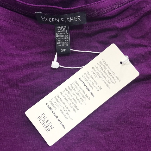 Eileen Fisher Raisinette Fine Tencel Dress - Picture 5 of 7